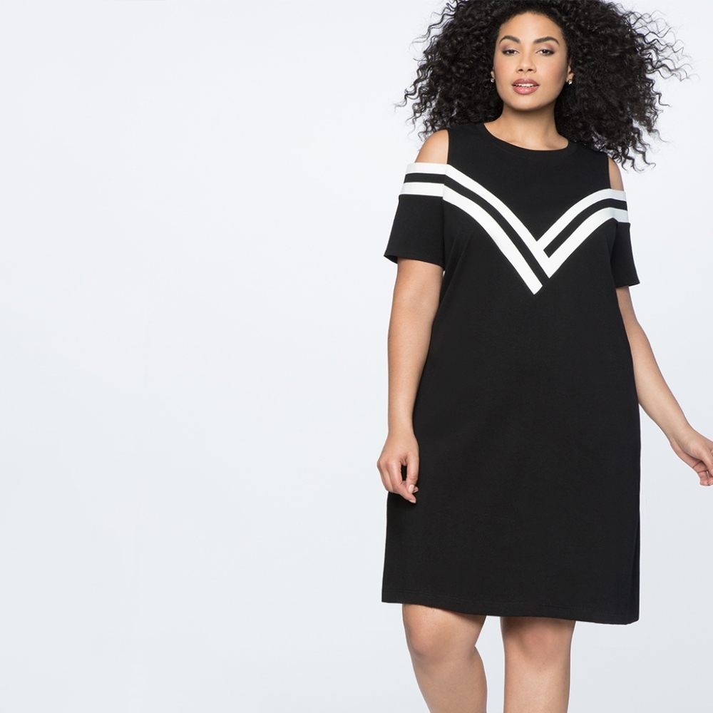 Eloquii Sporty Collar Dress 22/24